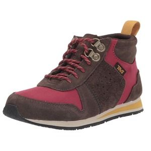 Teva Women's Size 5 Highside '84 Mid Retro 1125671 Sneakers Shoes Brown Red